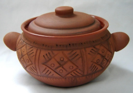 Жаровня 3 л с ручками